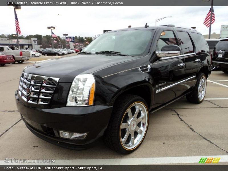 Front 3/4 View of 2011 Escalade Premium AWD