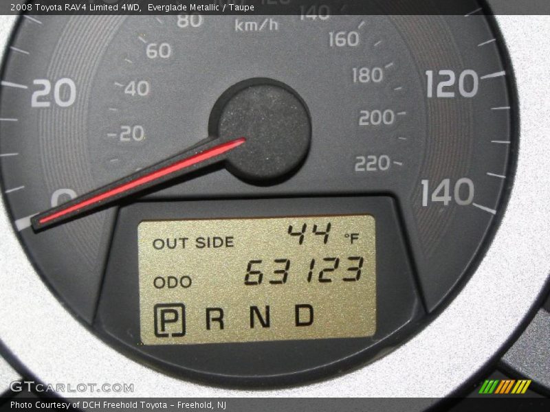 Everglade Metallic / Taupe 2008 Toyota RAV4 Limited 4WD