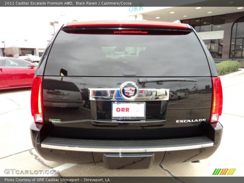 Black Raven / Cashmere/Cocoa 2011 Cadillac Escalade Premium AWD