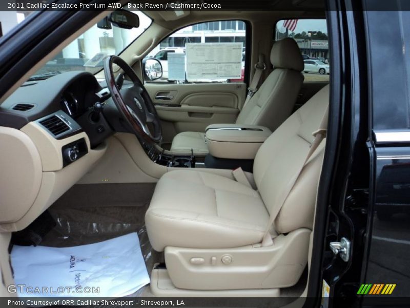  2011 Escalade Premium AWD Cashmere/Cocoa Interior