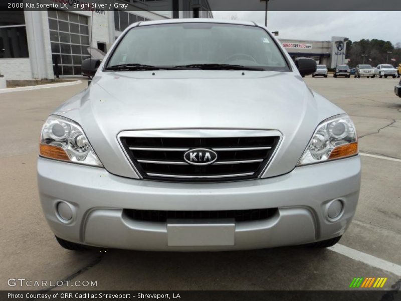 Bright Silver / Gray 2008 Kia Sorento LX