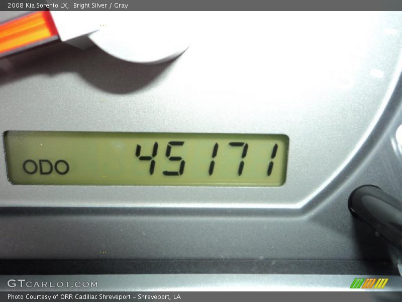 Bright Silver / Gray 2008 Kia Sorento LX