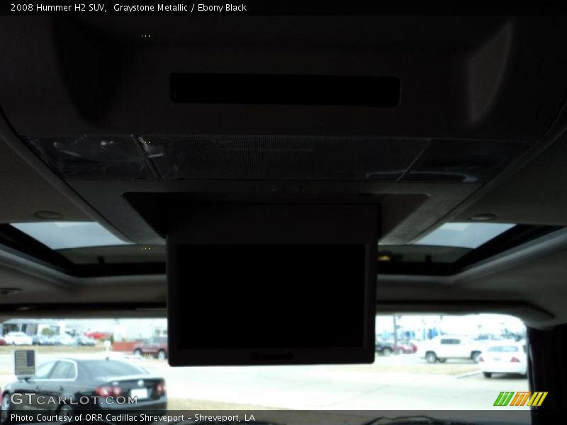 Graystone Metallic / Ebony Black 2008 Hummer H2 SUV