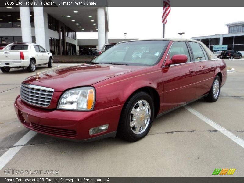 Crimson Pearl / Shale 2005 Cadillac DeVille Sedan