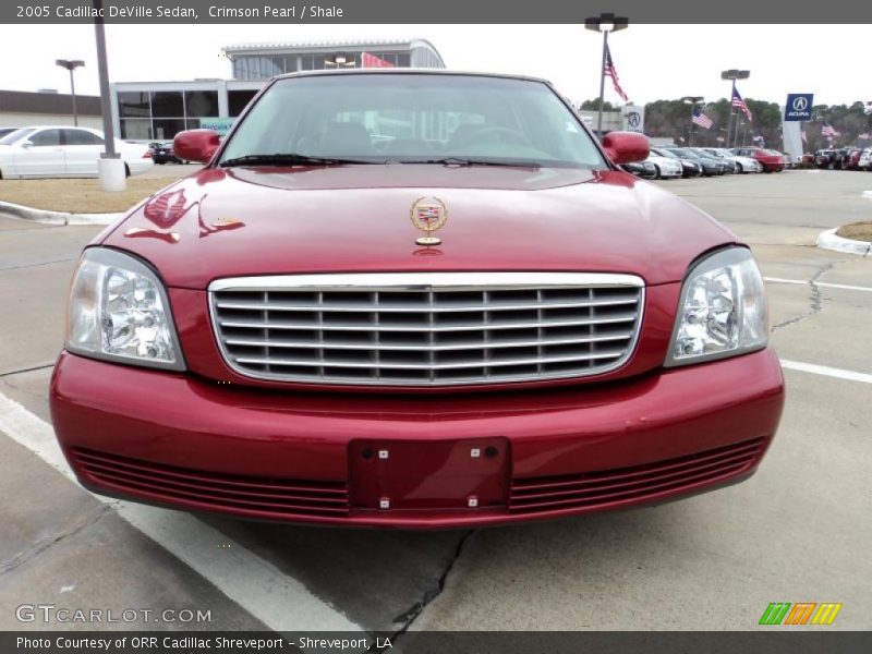 Crimson Pearl / Shale 2005 Cadillac DeVille Sedan