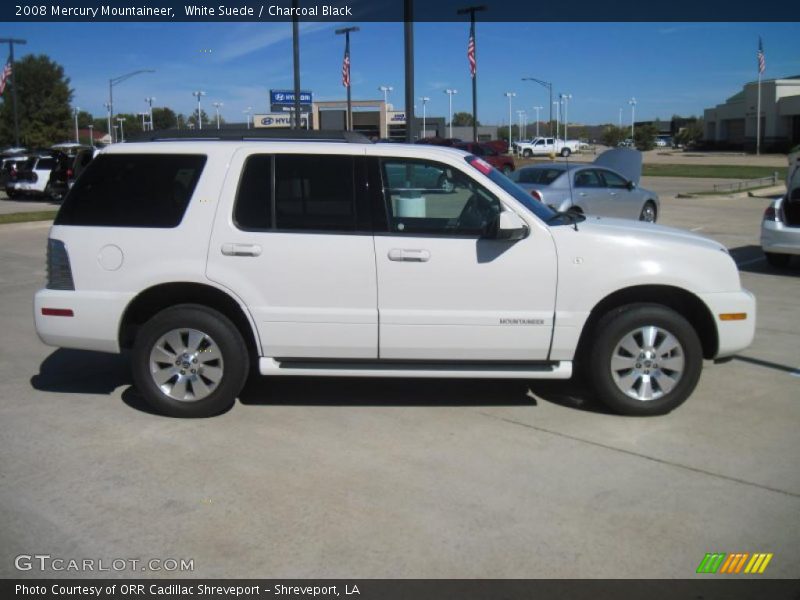  2008 Mountaineer  White Suede