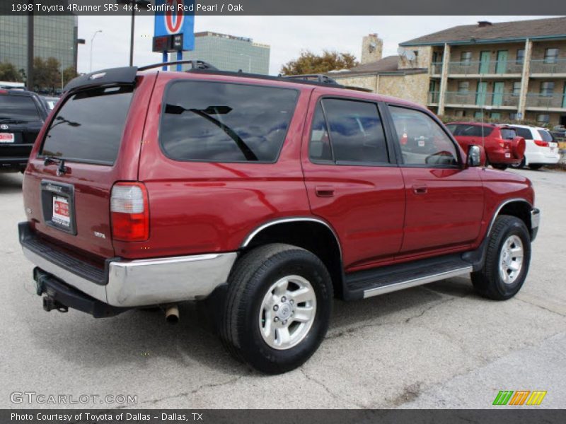 Sunfire Red Pearl / Oak 1998 Toyota 4Runner SR5 4x4