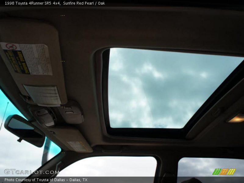 Sunfire Red Pearl / Oak 1998 Toyota 4Runner SR5 4x4