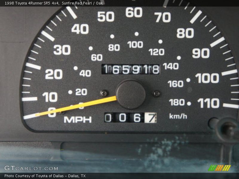 Sunfire Red Pearl / Oak 1998 Toyota 4Runner SR5 4x4