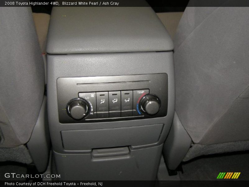 Blizzard White Pearl / Ash Gray 2008 Toyota Highlander 4WD
