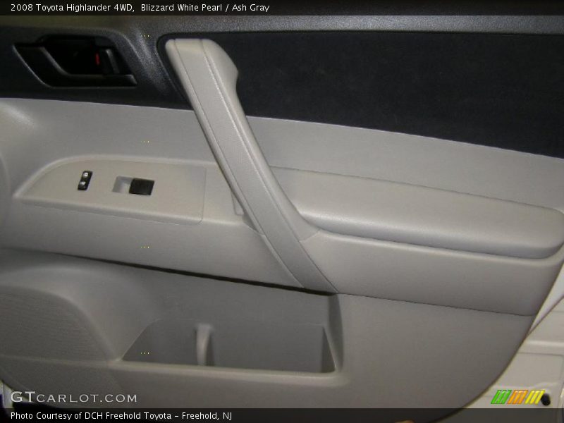 Blizzard White Pearl / Ash Gray 2008 Toyota Highlander 4WD
