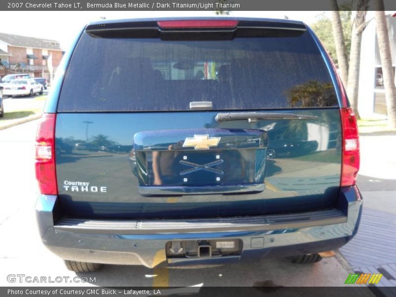 Bermuda Blue Metallic / Dark Titanium/Light Titanium 2007 Chevrolet Tahoe LT