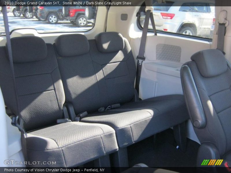 Stone White / Dark Slate Gray/Light Shale 2010 Dodge Grand Caravan SXT