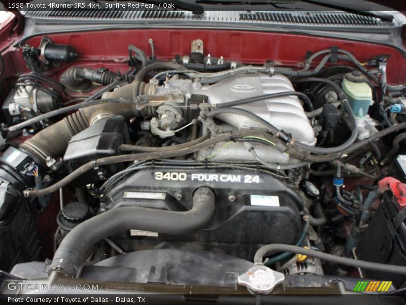  1998 4Runner SR5 4x4 Engine - 3.4 Liter DOHC 24-Valve V6