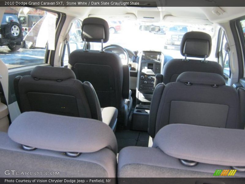 Stone White / Dark Slate Gray/Light Shale 2010 Dodge Grand Caravan SXT