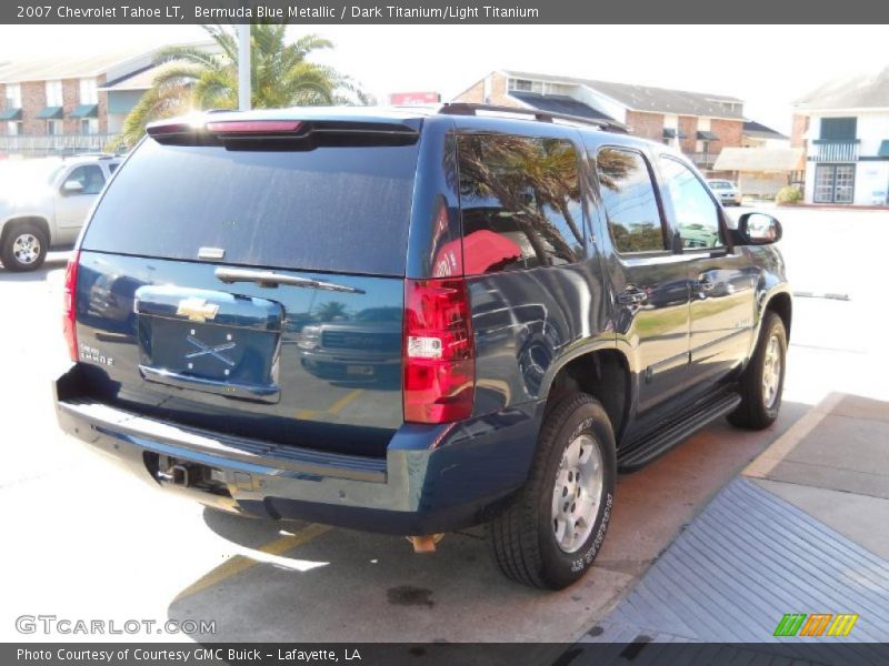 Bermuda Blue Metallic / Dark Titanium/Light Titanium 2007 Chevrolet Tahoe LT