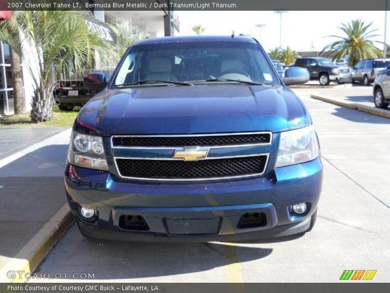 Bermuda Blue Metallic / Dark Titanium/Light Titanium 2007 Chevrolet Tahoe LT