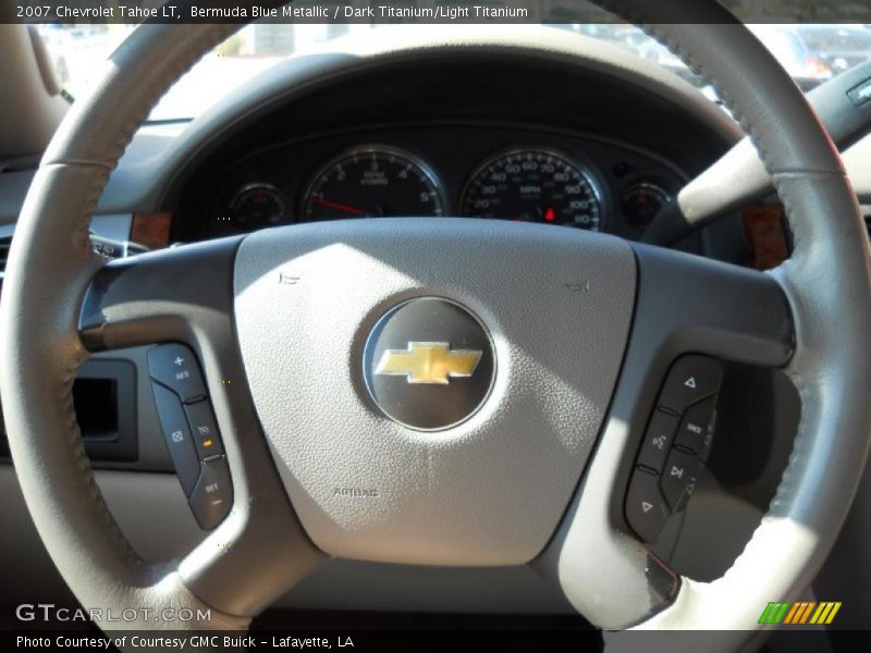 Bermuda Blue Metallic / Dark Titanium/Light Titanium 2007 Chevrolet Tahoe LT