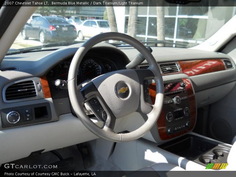Bermuda Blue Metallic / Dark Titanium/Light Titanium 2007 Chevrolet Tahoe LT