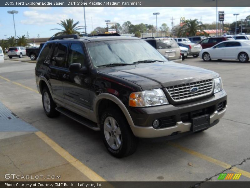 Dark Stone Metallic / Medium Parchment 2005 Ford Explorer Eddie Bauer