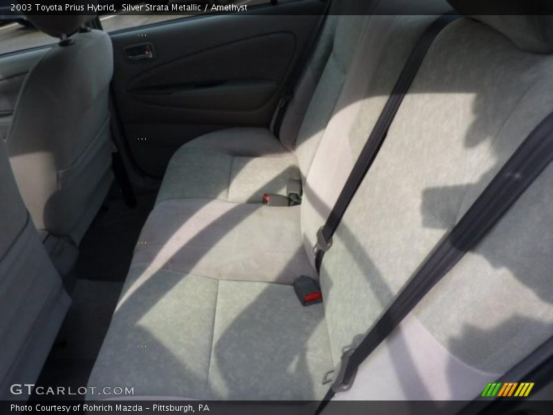 Silver Strata Metallic / Amethyst 2003 Toyota Prius Hybrid
