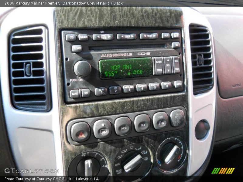 Dark Shadow Grey Metallic / Black 2006 Mercury Mariner Premier