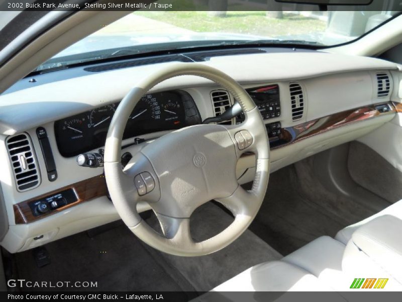 Sterling Silver Metallic / Taupe 2002 Buick Park Avenue