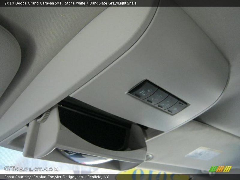 Stone White / Dark Slate Gray/Light Shale 2010 Dodge Grand Caravan SXT