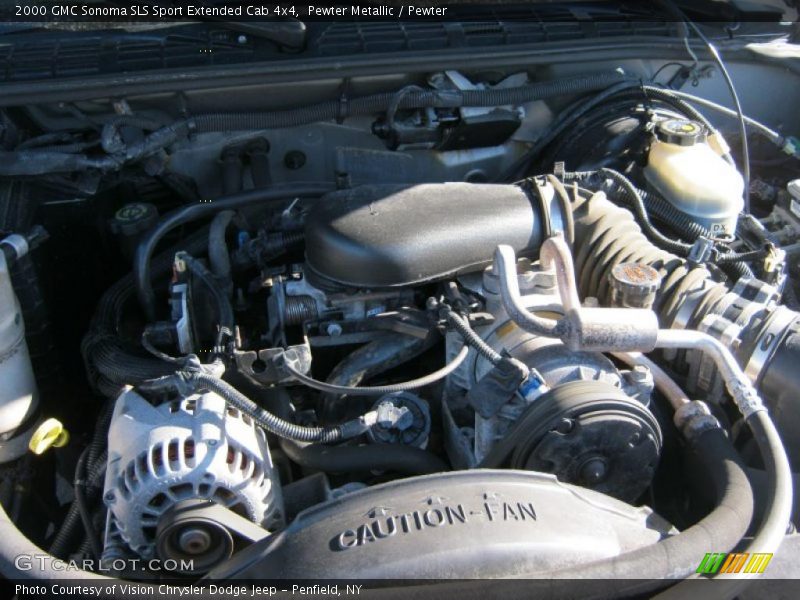  2000 Sonoma SLS Sport Extended Cab 4x4 Engine - 4.3 Liter OHV 12-Valve V6