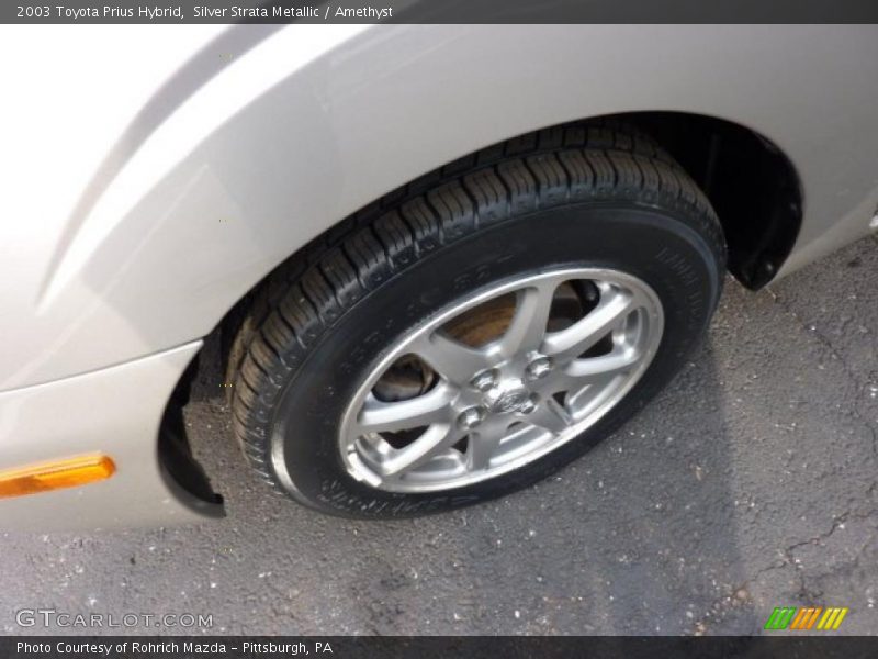 Silver Strata Metallic / Amethyst 2003 Toyota Prius Hybrid