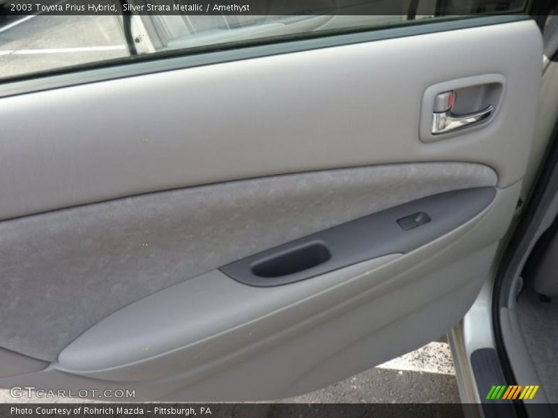 Silver Strata Metallic / Amethyst 2003 Toyota Prius Hybrid