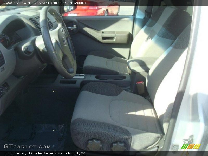 Silver Lightning / Steel/Graphite 2008 Nissan Xterra S