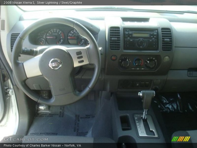 Silver Lightning / Steel/Graphite 2008 Nissan Xterra S