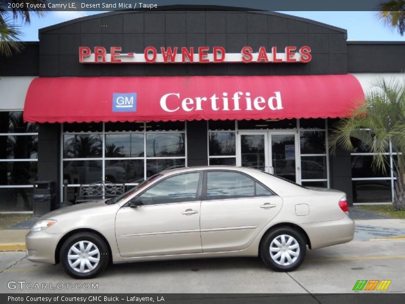 Desert Sand Mica / Taupe 2006 Toyota Camry LE