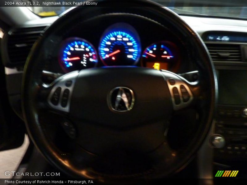 Nighthawk Black Pearl / Ebony 2004 Acura TL 3.2