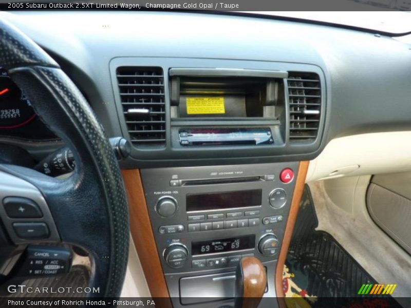Champagne Gold Opal / Taupe 2005 Subaru Outback 2.5XT Limited Wagon