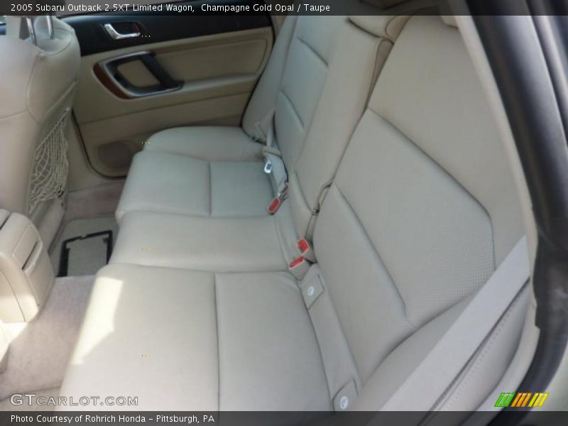 2005 Outback 2.5XT Limited Wagon Taupe Interior