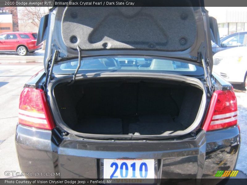 Brilliant Black Crystal Pearl / Dark Slate Gray 2010 Dodge Avenger R/T