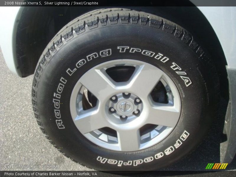 Silver Lightning / Steel/Graphite 2008 Nissan Xterra S