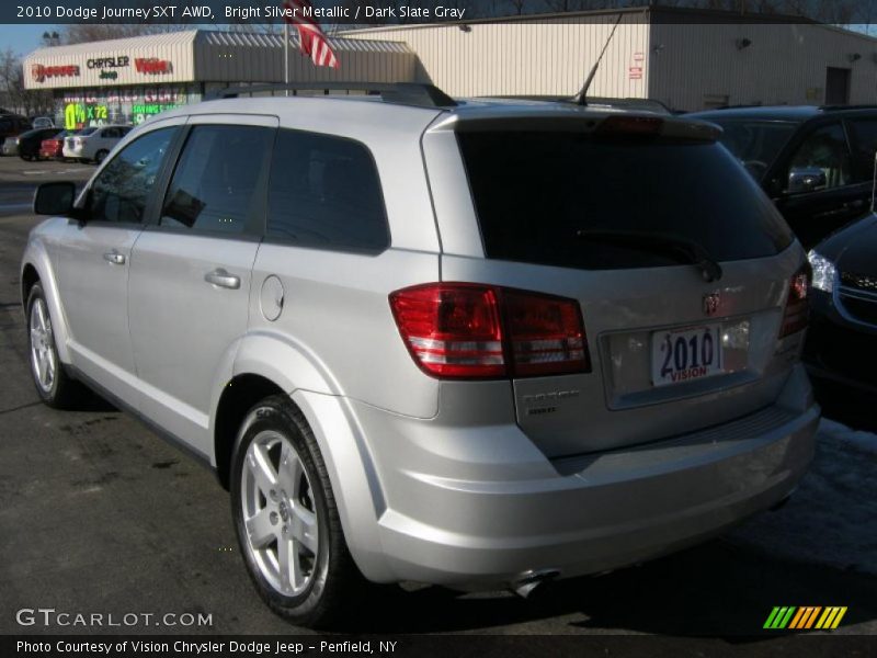 Bright Silver Metallic / Dark Slate Gray 2010 Dodge Journey SXT AWD