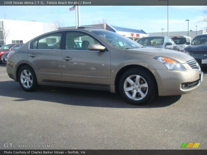 Pebble Beach Metallic / Blond 2008 Nissan Altima 2.5 SL