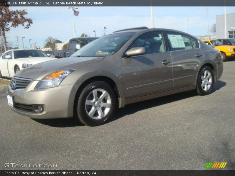 Pebble Beach Metallic / Blond 2008 Nissan Altima 2.5 SL