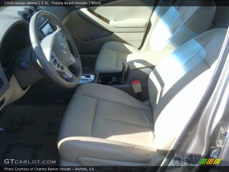 Pebble Beach Metallic / Blond 2008 Nissan Altima 2.5 SL