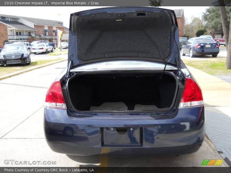 Imperial Blue Metallic / Gray 2010 Chevrolet Impala LT