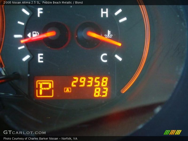 Pebble Beach Metallic / Blond 2008 Nissan Altima 2.5 SL