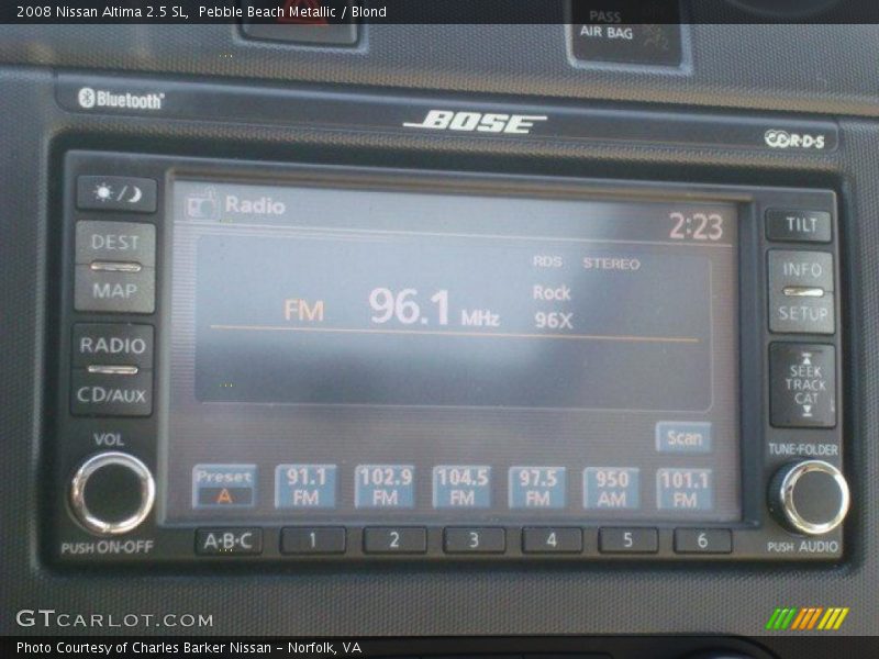 Pebble Beach Metallic / Blond 2008 Nissan Altima 2.5 SL