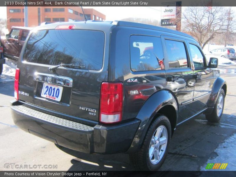 Dark Charcoal Pearl / Dark Slate Gray/Light Slate Gray 2010 Dodge Nitro SXT 4x4