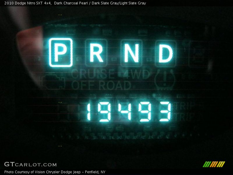 Dark Charcoal Pearl / Dark Slate Gray/Light Slate Gray 2010 Dodge Nitro SXT 4x4