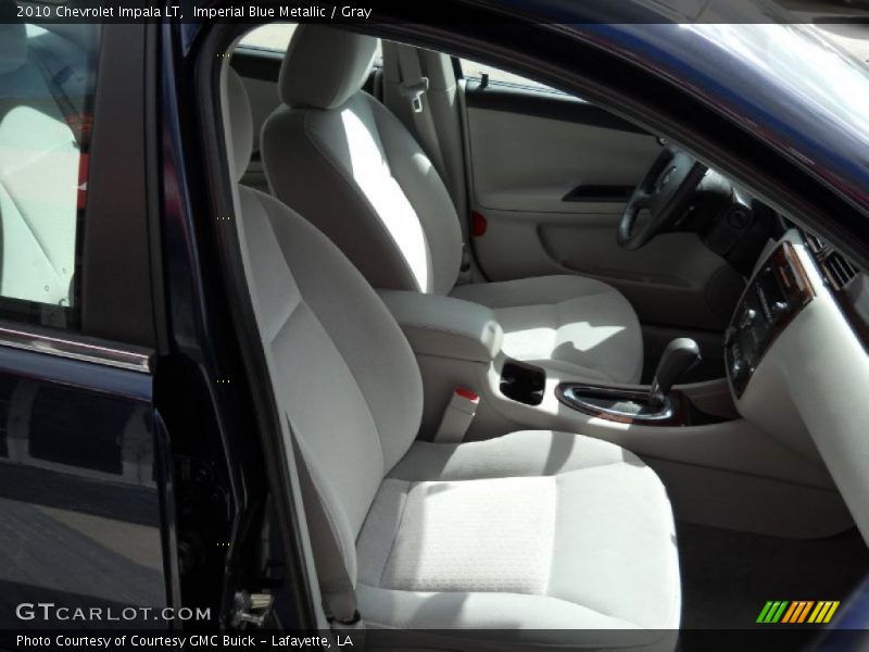 Imperial Blue Metallic / Gray 2010 Chevrolet Impala LT