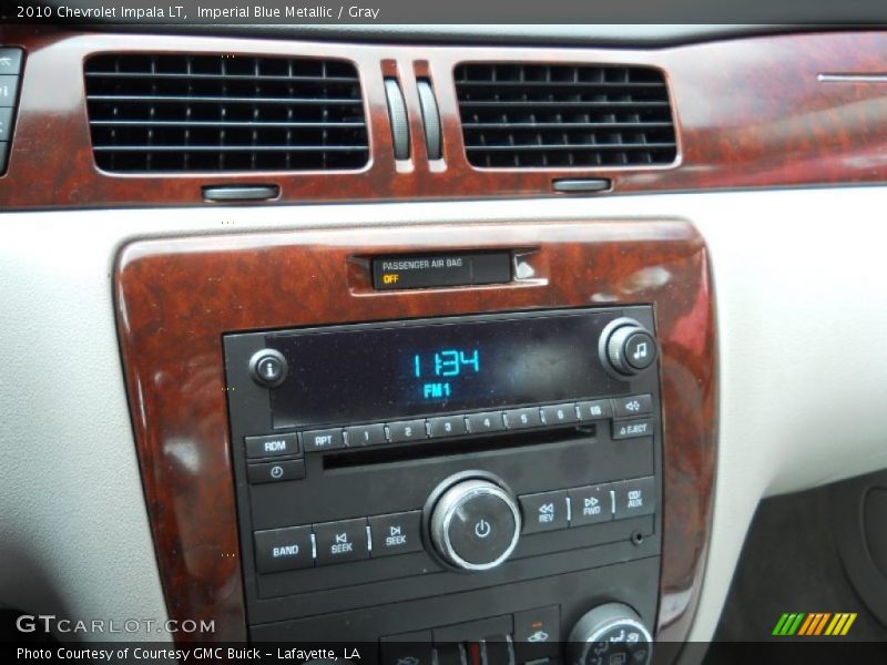 Imperial Blue Metallic / Gray 2010 Chevrolet Impala LT